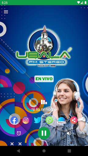 Ubala Stereo 107.8 FM Screen 2