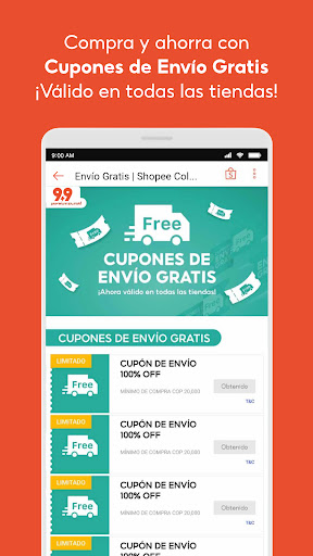 Shopee CO: 9.9 Día de Compras Screen 3