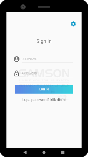 Android application SAMSON screenshort