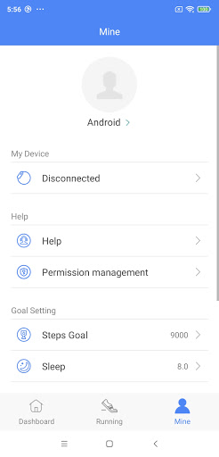 Veepoo Health Screen 3