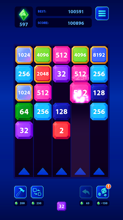 Game screenshot 2048: X2 Master – Merge PRO apk download