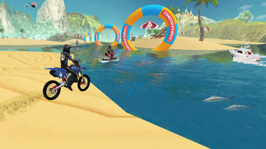 Surfer Bike Racing Game 3D screenshots 4