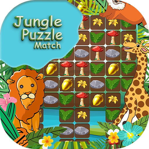 Jungle Puzzle Match logo