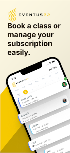 Android application E22 Bookings screenshort