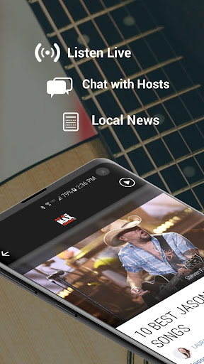 Android application 94.5 Max Country screenshort
