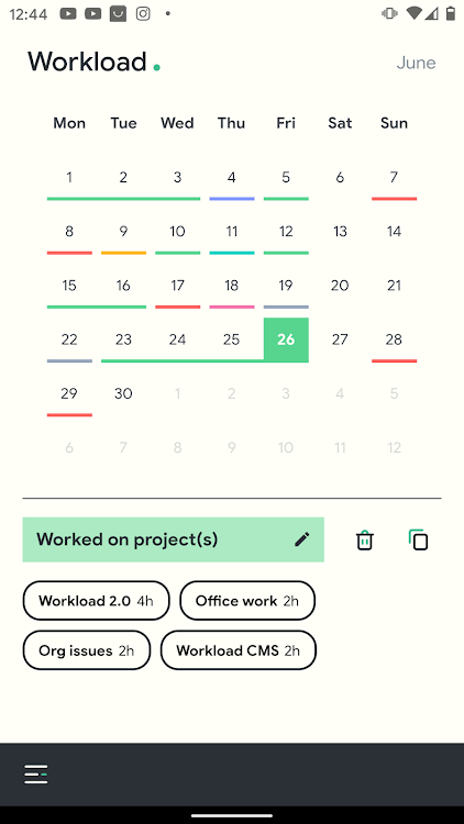 Workload - 1.2.8 - (Android)