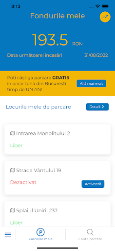 Android application GoShelterMe screenshort