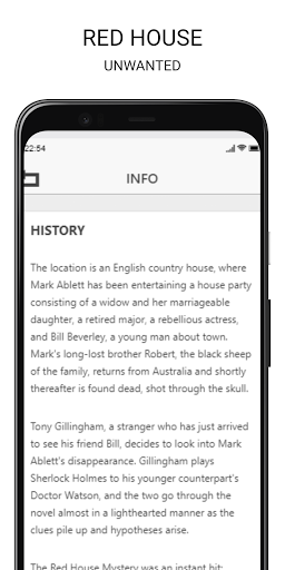 THE RED HOUSE MYSTERY Screen 3