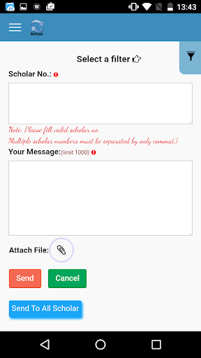 eSchoolApp Administrator Screen 3
