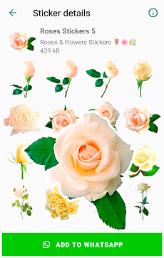 Roses Stickers for WhatsAppのおすすめ画像4