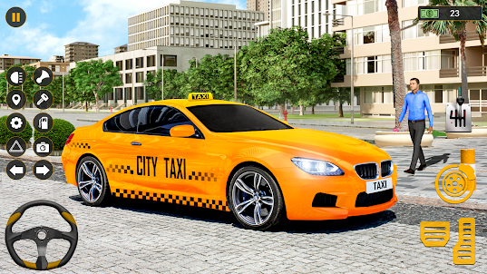 タクシーシミュレーター 米国のタクシー運転