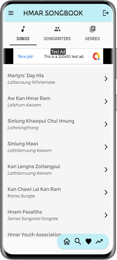 Hmar Songbook Screen 3