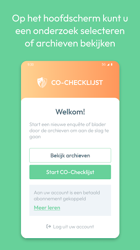 СO-Checklijst Screen 3
