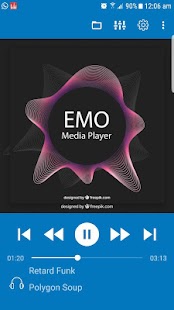 EMO Media Player Pro Tangkapan layar
