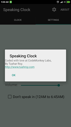 সময় ঘড়ি Bangla Talking Clock Screen 3