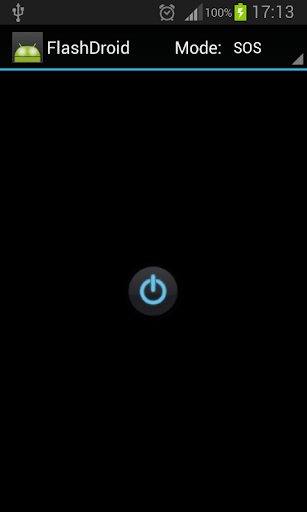 FlashDroid flashlight Screen 3