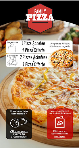 Android application FAMILY PIZZA screenshort