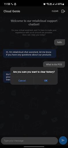 Cloud Genie Screen 2