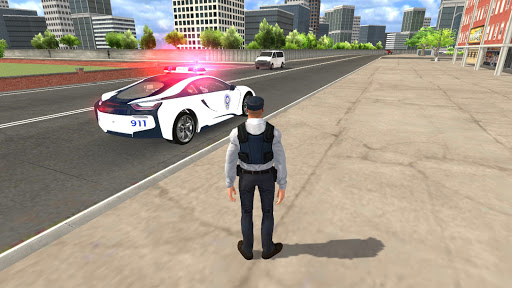 American i8 Police Car Game 3D  screenshots 2