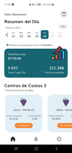 Cosecha App Screen 3