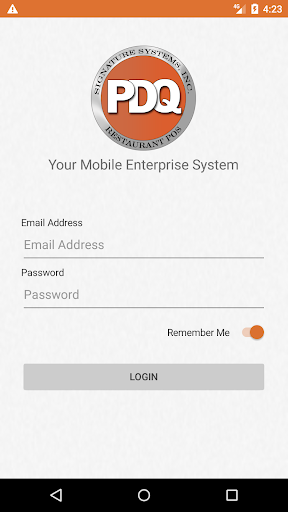 Android application MY PDQ screenshort