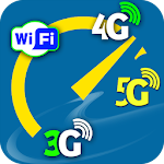 Cover Image of Télécharger Test de vitesse WiFi, 5G, 4G, 3G - Vérification de la vitesse cellulaire 1.6 APK