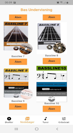 Bassline App Screen 3