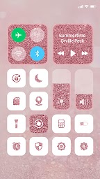 Wow Rose Glitter Icon Pack