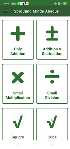 Android application Sprouting Minds Abacus screenshort