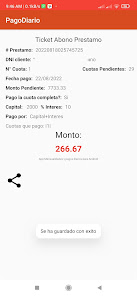 Screenshot 12 Pago Diario (Préstamos) android