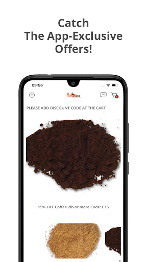 Android application The Nut House screenshort
