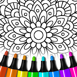 Image de l'icône Livre de coloriage de mandalas