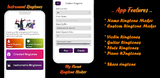 Android application All Instrument Ringtones screenshort