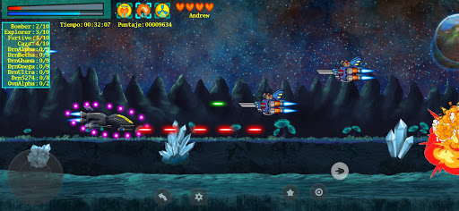 Android application SpaceBattle screenshort