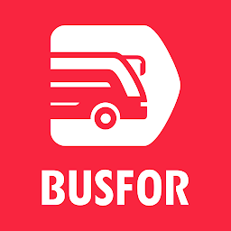 「BUSFOR Билеты на автобус, расп」のアイコン画像