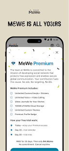MeWe Screenshot