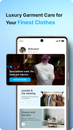 Android application LAUNDRYBOX Laundry & Dry clean screenshort