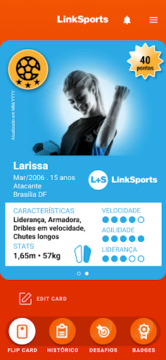 LinkSports: mostre seu jogo Screen 2