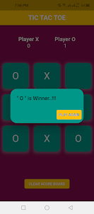 Tic Tac Toe 2 Player: XOXO