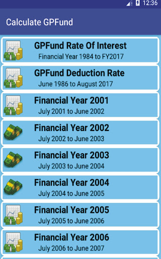 Calculate GPFund Screen 2