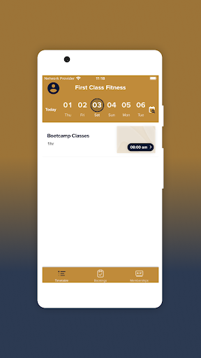 First Class Fitness GA Screen 2
