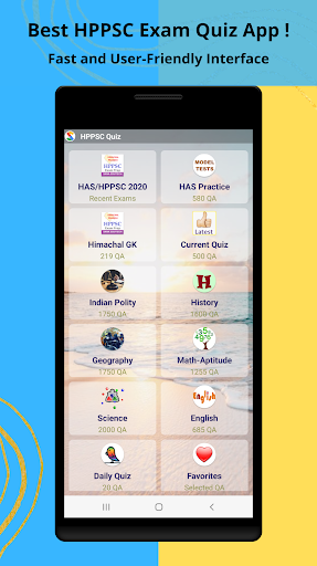 Android application HPPSC/HPAS Exam Prep screenshort