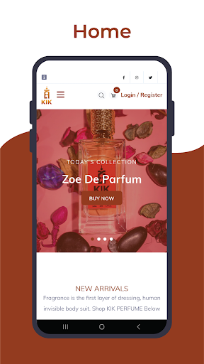 KIK PERFUME Screen 2