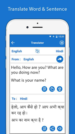 Hindi English Translator English Dictionary Apps On Google Play