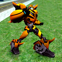 Transformer Bee Robot Fight