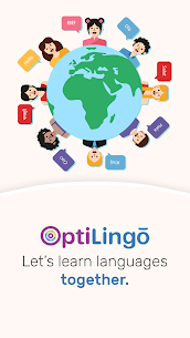 OptiLingo Mod Apk– Learn Languages: French, Korean (Premium Purchased) 1