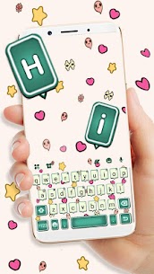 Doodle Chat Keyboard Theme APK Download 1