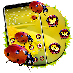 Icon image Ladybug Sunflower Theme