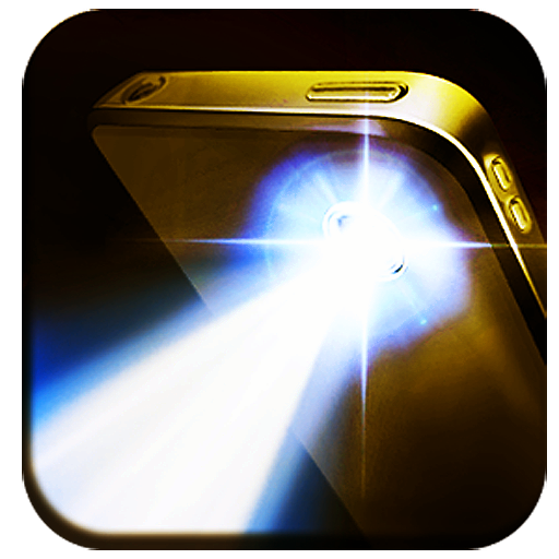 Power Golden Flashlight  Icon