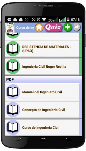 Screenshot 4 CURSO DE INGENIERÍA CIVIL android